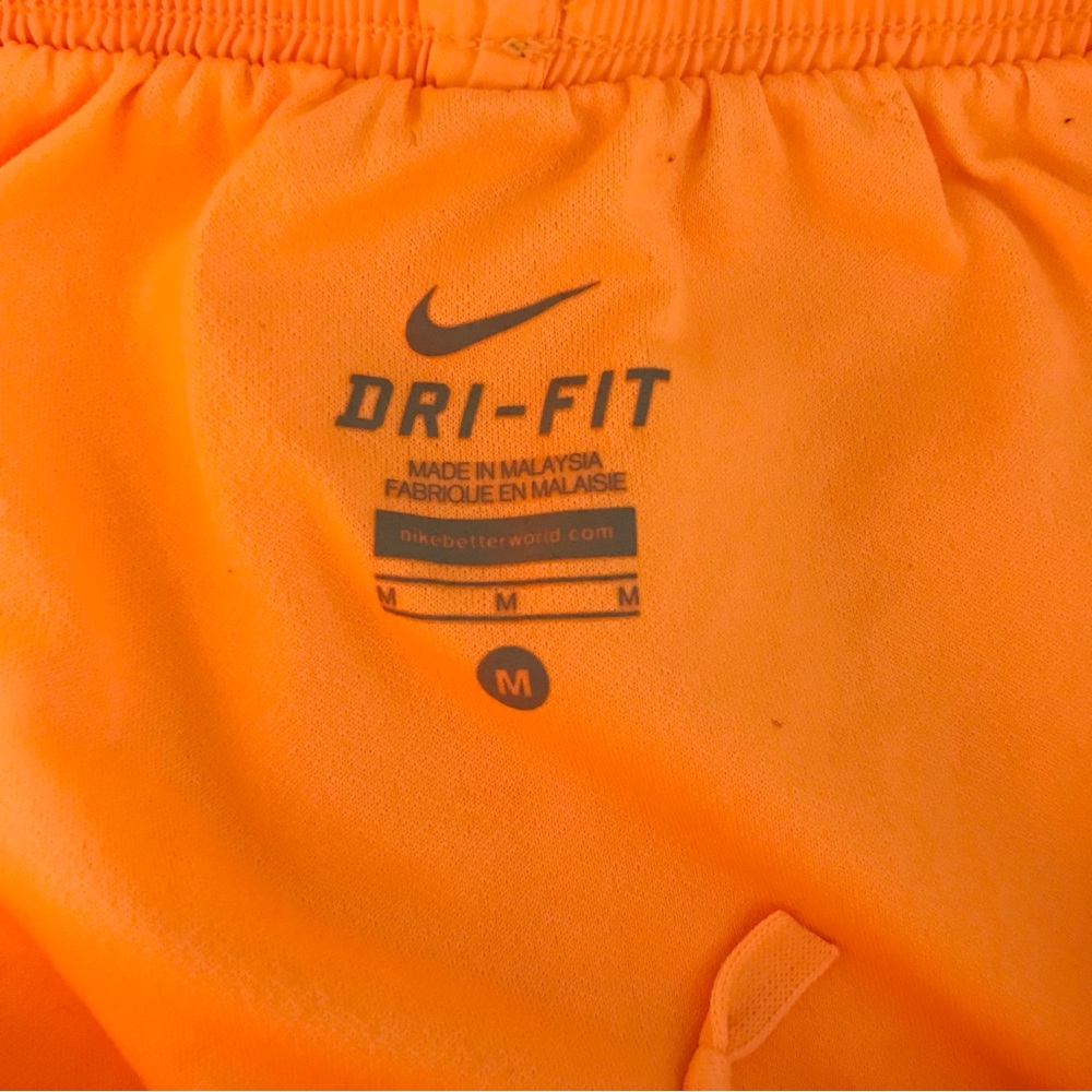 NIKE Tempo Dri-Fit Running Shorts Neon Orange - Picture 10 of 13